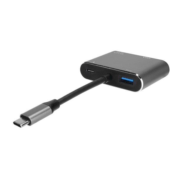 HYTECH HY-USBC22 4 IN 1 TYPE C TO, PD+HDMI+VGA+USB3.0 ÇEVIRICI HUB ADAPTÖR - 5