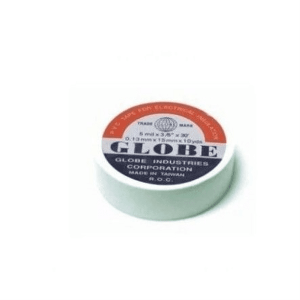 GLOBE BEYAZ İZOLE BANT ELEKTRİK BANDI  0.13MM X 19MM X 10YDS - 4