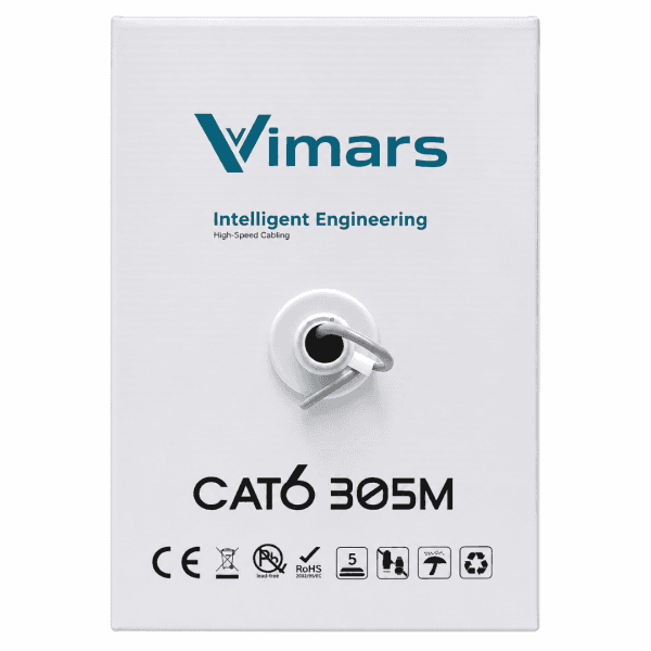 VİMARS CAT6 23AWG 305M 0,50MM GRİ UTP KABLO - 5