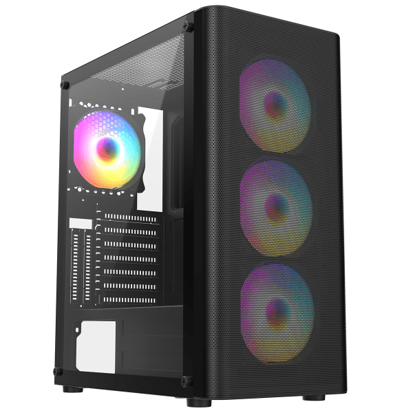 FRISBY FC-9385G 550W 4XRGB MESH E-ATX GAMING KASA - 11