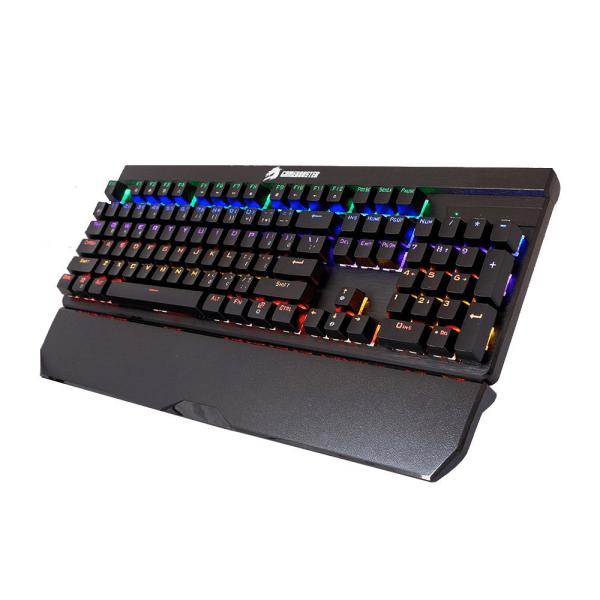 GAMEBOOSTER G902 STRIKE RAINBOW AYDINLATMALI MEKANİK OYUN KLAVYESİ - 6