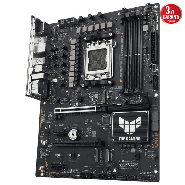 ASUS TUF GAMING B650E-PLUS WIFI AMD B650 AM5 DDR5 8000 DP HDMI 3x M2 USB3.2 WiFi 6E + BT AURA RGB 2.5Gbit LAN ATX - 9