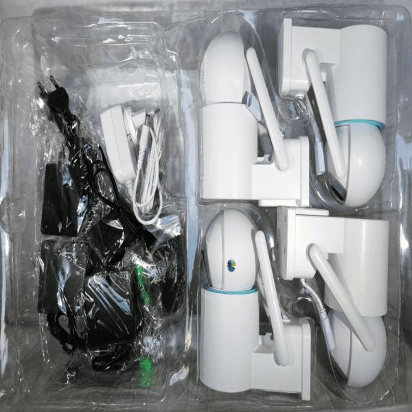 APRONX DSM600 4 KANAL NVR + 3MP 4 KAMERA FULL COLOR MİKROFONLU + 10" LCD WIFI SET - 5