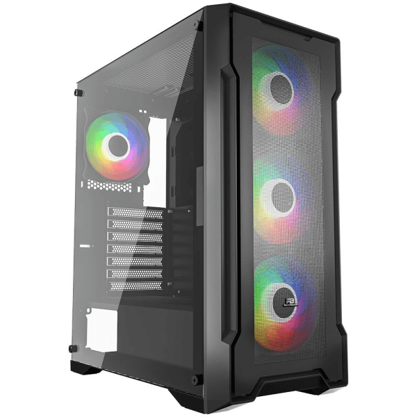 POWERBOOST PB-PS6849B 650W 80+ BRONZE USB 3.0 RAINBOW FANLI GAMING SIYAH KASA - 8