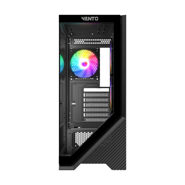 VENTO VG4202FLA  650W RGB TEMPERLİ CAM USB 3.0 MESH SİYAH ATX GAMING KASA - 12