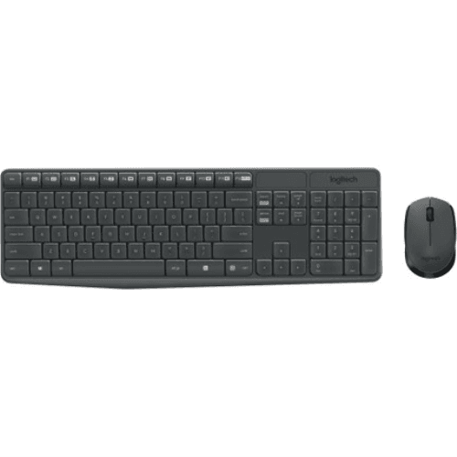 LOGITECH MK235 KABLOSUZ KLAVYE & MOUSE SETİ-GRİ 920-007925 - 2