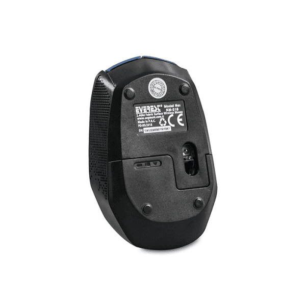 EVEREST KM-218 USB MAVİ 2.4GHZ KUMAŞ YÜZEY KABLOSUZ MOUSE - 6