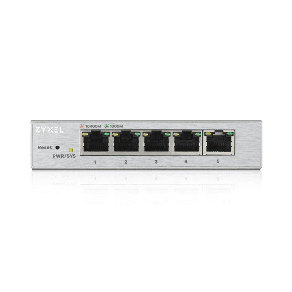 ZYXEL GS1200-5 5 PORT 10/100/1000 MBPS GIGABIT WEB YONETİLEBİLİR SWITCH (GS1200-5-EU0101F) - 4