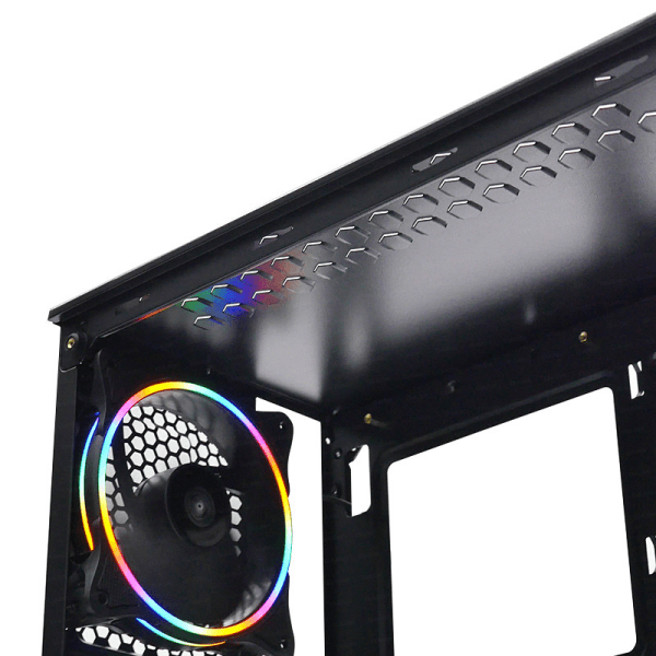 DARK RAIDER DKCHRAIDER400 400W 1XUSB3.0 3X12CM FRGB FANLI ÖN MESH ATX KASA - 13