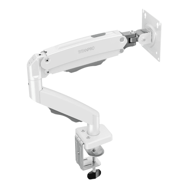 TITANPRO FL01-W (FMK-8705) 17-32" AMORTİSÖRLÜ MONİTÖR STANDI (BEYAZ) - 10