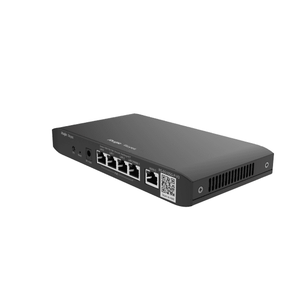 RUIJIE REYEE RG-EG105G-P-V3 5 PORTLU ROUTER, WEB YÖNETİLEBİLİR, 2 WANS, 100 KULLANICI, 4 PORT POE(54W) - 8