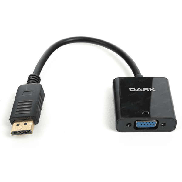 DARK DK-HD-ADPXVGA DISPLAY PORT TO VGA ANALOG AKTİF, ALTIN UÇLU, FULL HD 1080P, TAK ÇALIŞTIR DÖNÜŞTÜRÜCÜ - 8