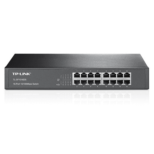 TP-LINK TL-SF1016DS 16 PORT 10/100 ÇELİK KASA SWITCH - 4