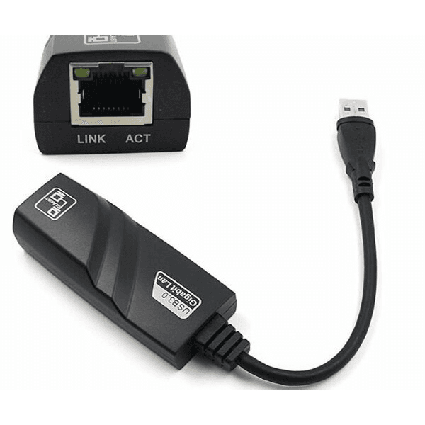 QPORT (Q-UGB1) USB3.0 TO 10/100/1000 GB RJ-45 ETHERNET ÇEVİRİCİ - 4