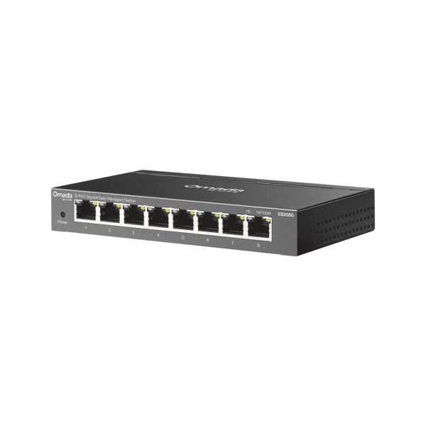 TP-LINK OMADA ES208G 8 PORT GIGABIT KOLAY YONETİLEBİLİR DESKTOP SWITCH - 8
