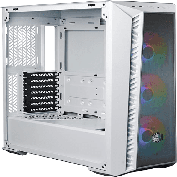 COOLER MASTER MASTERBOX MB520 BEYAZ TEMPERED GLASS ARGB 4X120MM FANLI, MESH ÖN PANEL PENCERELI MIDTOWER KASA - 10