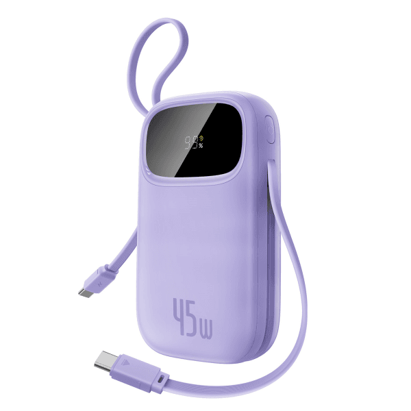 BASEUS P10082102513-00 10000MAH 45W ENERFILL FC31 PBNK POWERBANK MOR TAŞINABİLİR PİL ŞARJ CİHAZI - 5