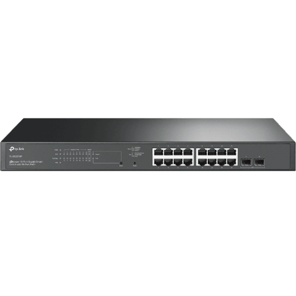 TP-LINK OMADA TL-SG2218P 150W 18-PORT GIGABIT SMART SWITCH 16-PORT POE 2 SFP L3 STATIC ROUTING-4K VLAN SDN METAL RACK-MOUNTABL - 2