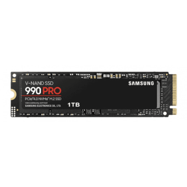 SAMSUNG 990 PRO 1 TB NVME GEN4 SSD 7450/6900 (MZ-V9P1T0BW) - 2