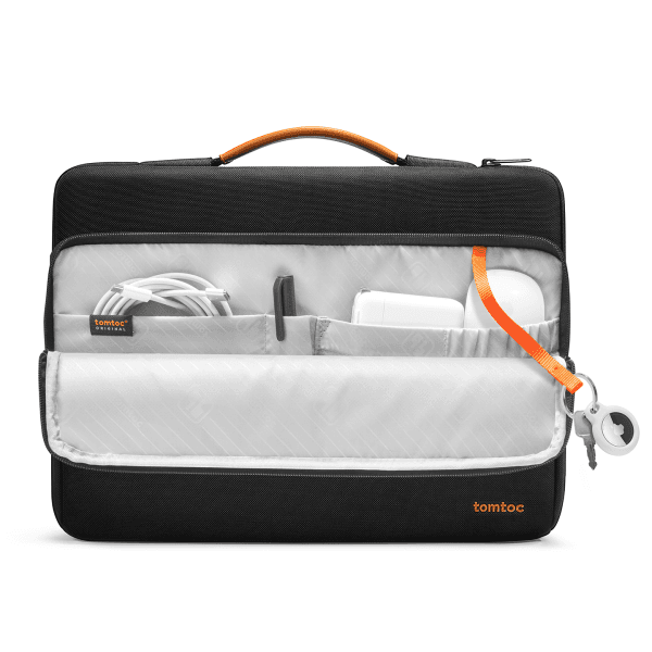 TOMTOC A14-E02H - A14F2D1 16" SIYAH DEFENDER-A14 NOTEBOOK EL ÇANTASI - 8