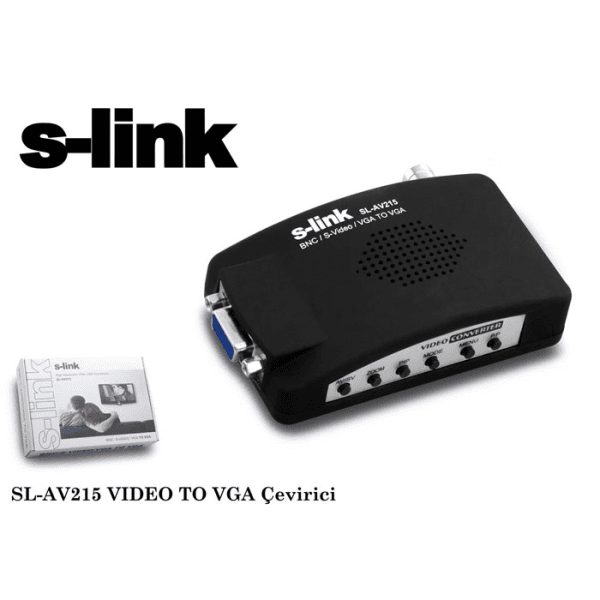 S-LINK SL-AV215 VIDEO TO VGA Çevirici - 7