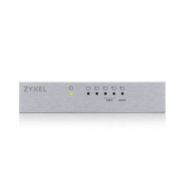 ZYXEL GS-105B V5 5-Port 10/100/1000 GIGABIT ETHERNET METAL KASA MINI DESKTOP SWITCH (GS-105BV5-EU0101F) - 7