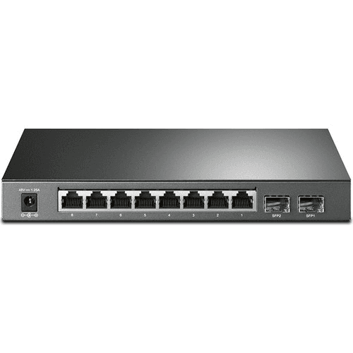 TP-LINK OMADA TL-SG2210P  10 PORT GBIT MASAÜSTÜ SMART SWITCH 8 PORT POE+ 2 SFP 58W - 4