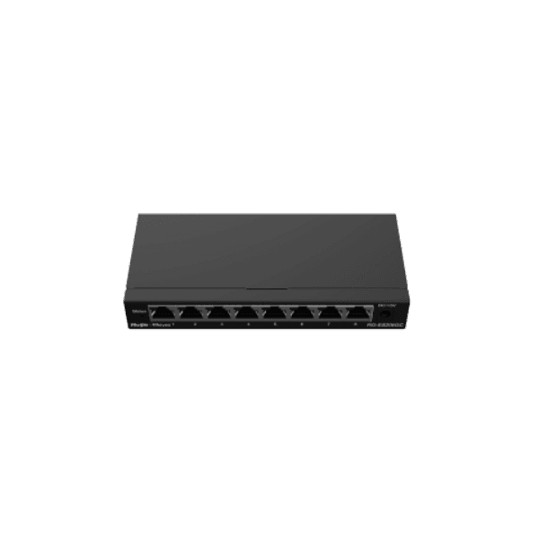 RUIJIE REYEE RG-ES208GC 8 PORT 10/100/1000 RUIJIE CLOUD YONETILEBİLİR DESKTOP SWITCH METAL KASA - 4