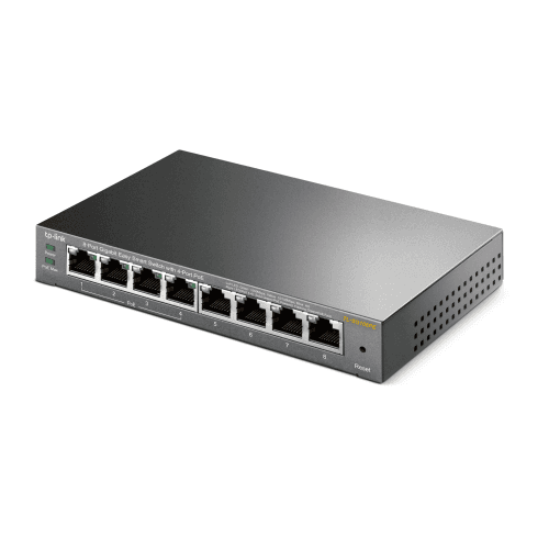 TP-LINK TL-SG108PE 8 PORT GIGABIT EASY SMART MASAÜSTÜ SWITCH(4 PORT PoE) - 5