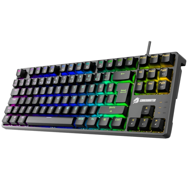 GAMEBOOSTER GB-G23B ENIGMA TKL RAINBOW AYDINLATMALI RED SWITCH MEKANİK SİYAH OYUN KLAVYESİ - 5