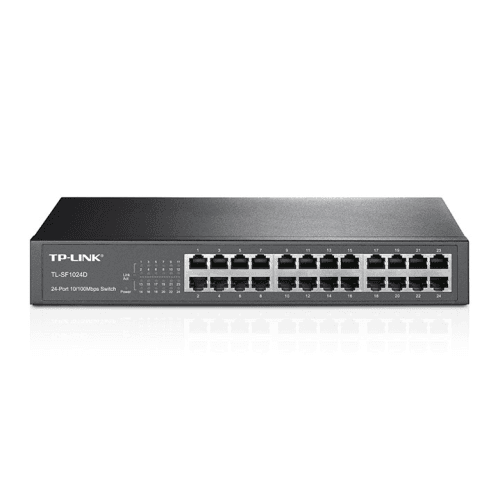 TP-LINK TL-SF1024D 24 PORT 10/100 SWITCH - 4