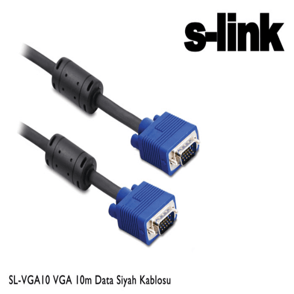 S-LINK SL-VGA10 PROJEKSİYON VGA DATA KABLOSU 10M - 2