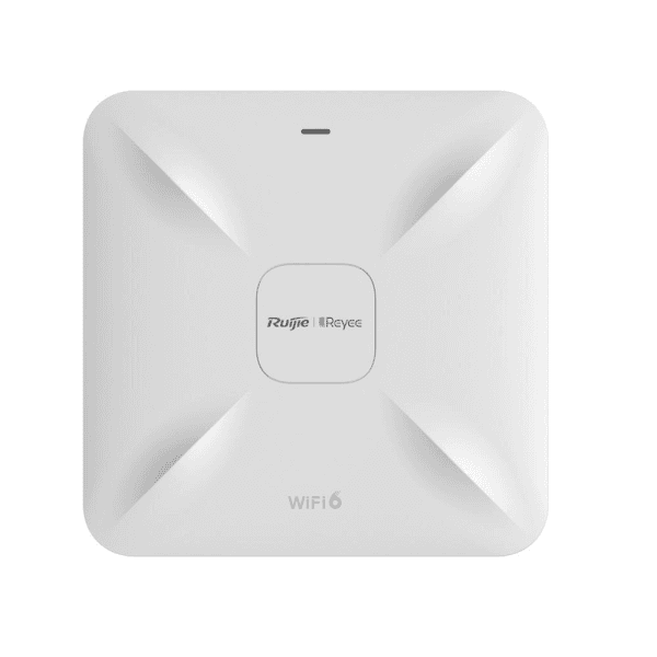 RUIJIE REYEE RG-RAP2260(G) AX1800 Wi-Fi 6 2PORT 2.4G 2x2MIMO 5G 2x2MIMO 23dBm 2.4GHZ & 5GHZ POE ADAPTORSUZ INDOOR ACCESS POINT - 5