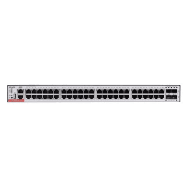 RUIJIE RG-S5310-48GT4XS-P-E 48-PORT 10/100/1000BASE-T, AND 4 1G/10G SFP+ PORTS, SUPPORT POE - 3