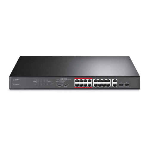 TP-LINK TL-SG1218MP 16 PORT GIGABIT+ 2X1GB RJ45/2XSFP COMBO 250 METRE POE MESAFE 250W RACKMOUNT SWITCH - 2