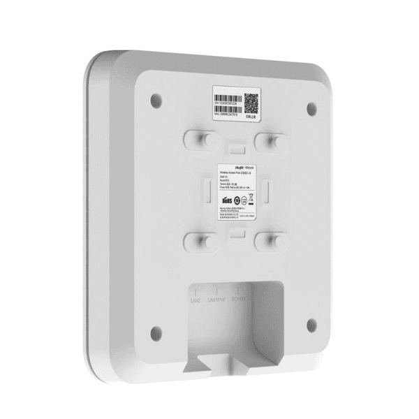 RUIJIE REYEE RG-RAP2260(G) AX1800 Wi-Fi 6 2PORT 2.4G 2x2MIMO 5G 2x2MIMO 23dBm 2.4GHZ & 5GHZ POE ADAPTORSUZ INDOOR ACCESS POINT - 8