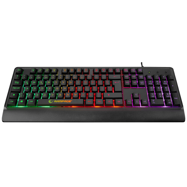 RAMPAGE KM-99 DOBBLE RAINBOW BACKLIGHT 7 TUŞLU 6400DPI GAMING KLAVYE + MOUSE SET - 6