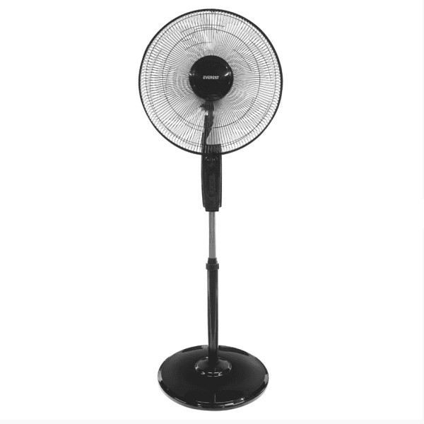 EVEREST FAN11 COOLAIR SİYAH/GRİ 16" 45W 5 KANAT 3 KADEME 1200RPM ZAMAN AYARLI VANTİLATÖR/ PERVANESİ - 2