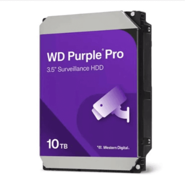 WD PURPLE PRO 10TB 7200RPM 512MB -WD102PURP - 2