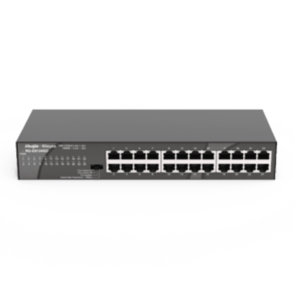 RUIJIE REYEE RG-ES124GD 24 PORT 10/100/1000 YONETILEMEZ RACKMOUNT SWITCH METAL KASA - 2