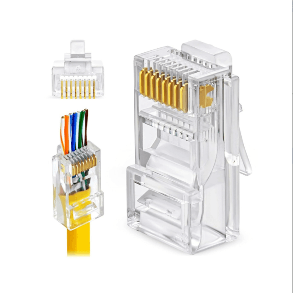 ORING MPC6U3EZ RJ45 JACK CAT6 U/UTP SNAP IN MODULA PLUG 3U 100'LÜ KUTU (YENİ NESİL) - 6