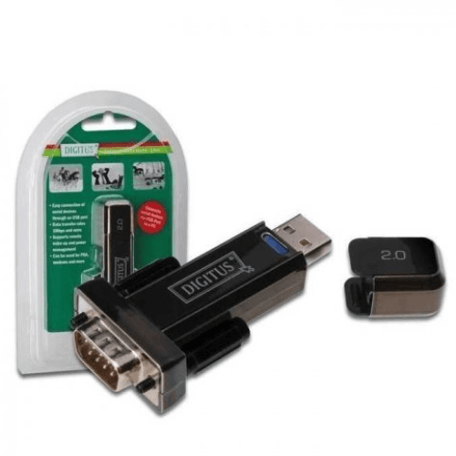 DIGITUS DA-70156 USB 2.0 - RS232 SERİ ÇEVİRİCİ SERIAL CONVERT,DSUB 9M INCL.USB A CAB - 2