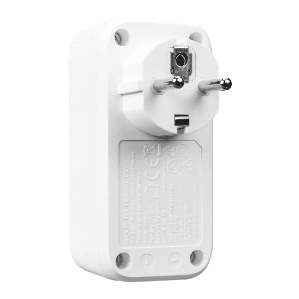 S-LINK SL-010 16A/250V 750 JOULE ANAHTARLI ISIYA DUYARLI DEVRE VE AKIM KORUMALI TEKLİ PRİZ - 7