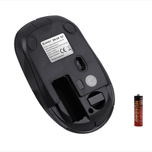 EVEREST SM-18 USB KABLOSUZ MOUSE SİYAH/MAVİ - 9
