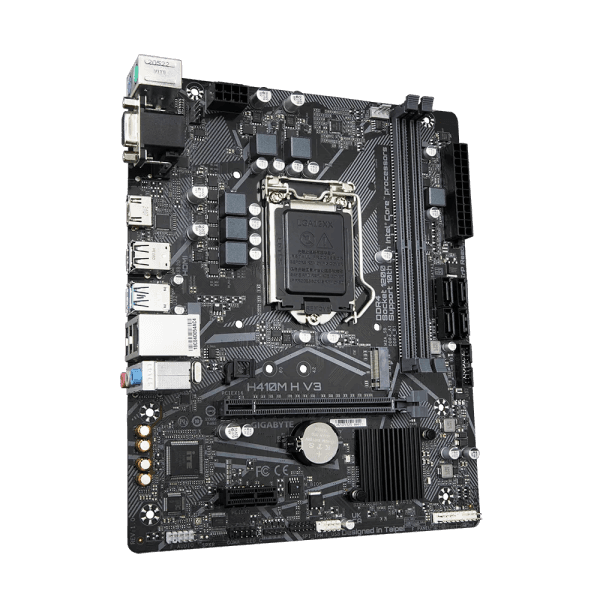 GIGABYTE H410M-H V3 Soket LGA1200 DDR4 2933 MHz DVI-D VGA HDMI - 7