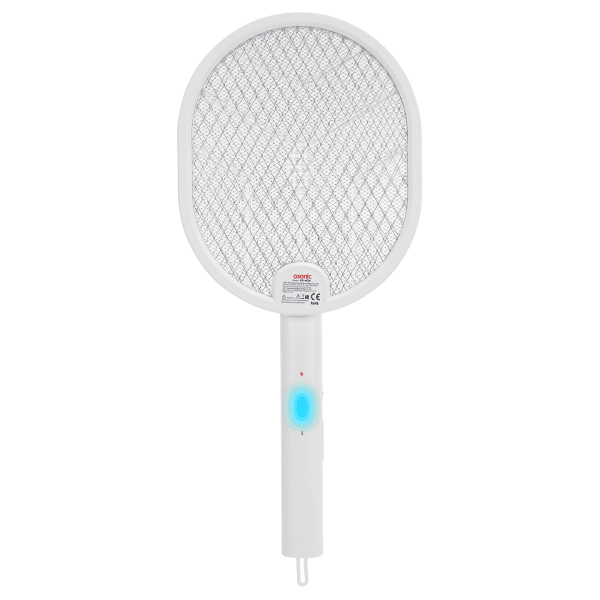 ASONIC AS-A26 BEYAZ 1200MAH 3000V ÇIKIŞ UV IŞIKLI ŞARJLI KATLANABİLİR ASKILI RAKET SİNEK ÖLDÜRÜCÜ - 7