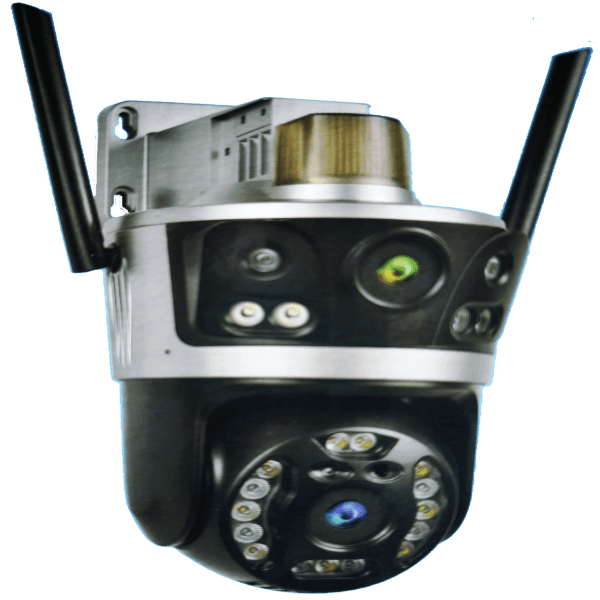 APRONX APX-WPG262 6MP 3.6MM ÇİFT KAMERA 21 LED WIFI PTZ - 2