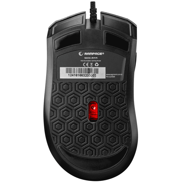 RAMPAGE SMX-R44 V2 MAKROLU SİYAH 12800 DPI RGB LEDLI 80 MILLION HUANO SWITCH GAMING OYUNCU MOUSE - 15