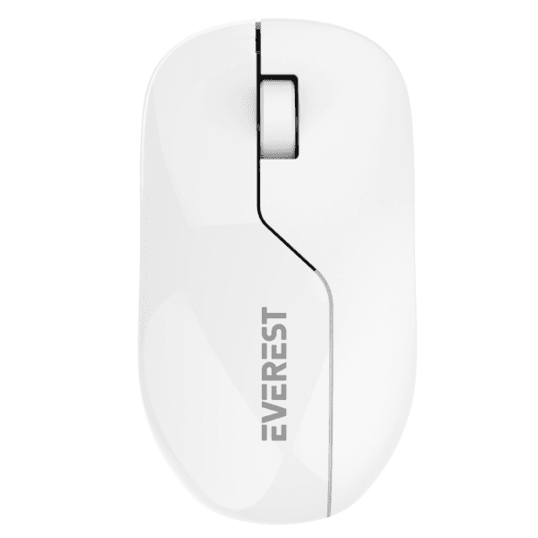 EVEREST SMW-973 USB BEYAZ/GRİ 2.4GHZ KABLOSUZ MOUSE - 6