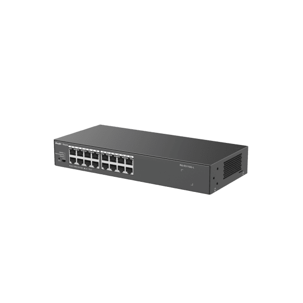 RUIJIE REYEE RG-ES116G-L 16 PORT 10/100/1000 YONETILEMEZ RACK MOUNT SWITCH METAL KASA - 12
